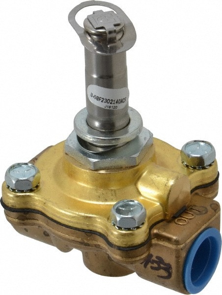 Solenoid Valve: 2-Way, 1/2